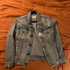 ABLE Distressed Denim Jacket